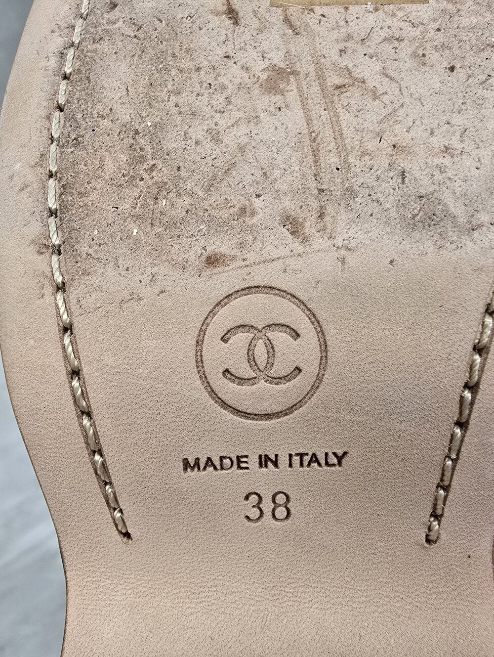 Chanel Black Quilted Braided Leather Platform Sandals - Picture 11 of 13